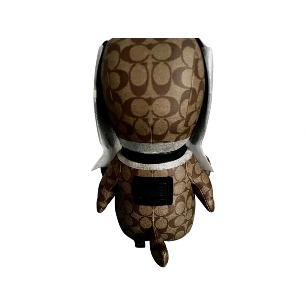 Coach X Peanuts Snoopy Collectible In Signature Canvas Plush Doll - Picture 7 of 11